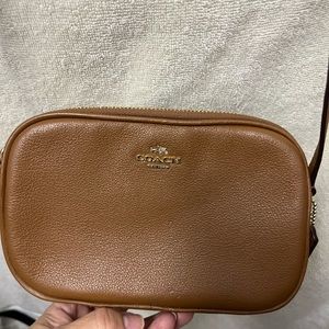 Coach leather crossbody bag